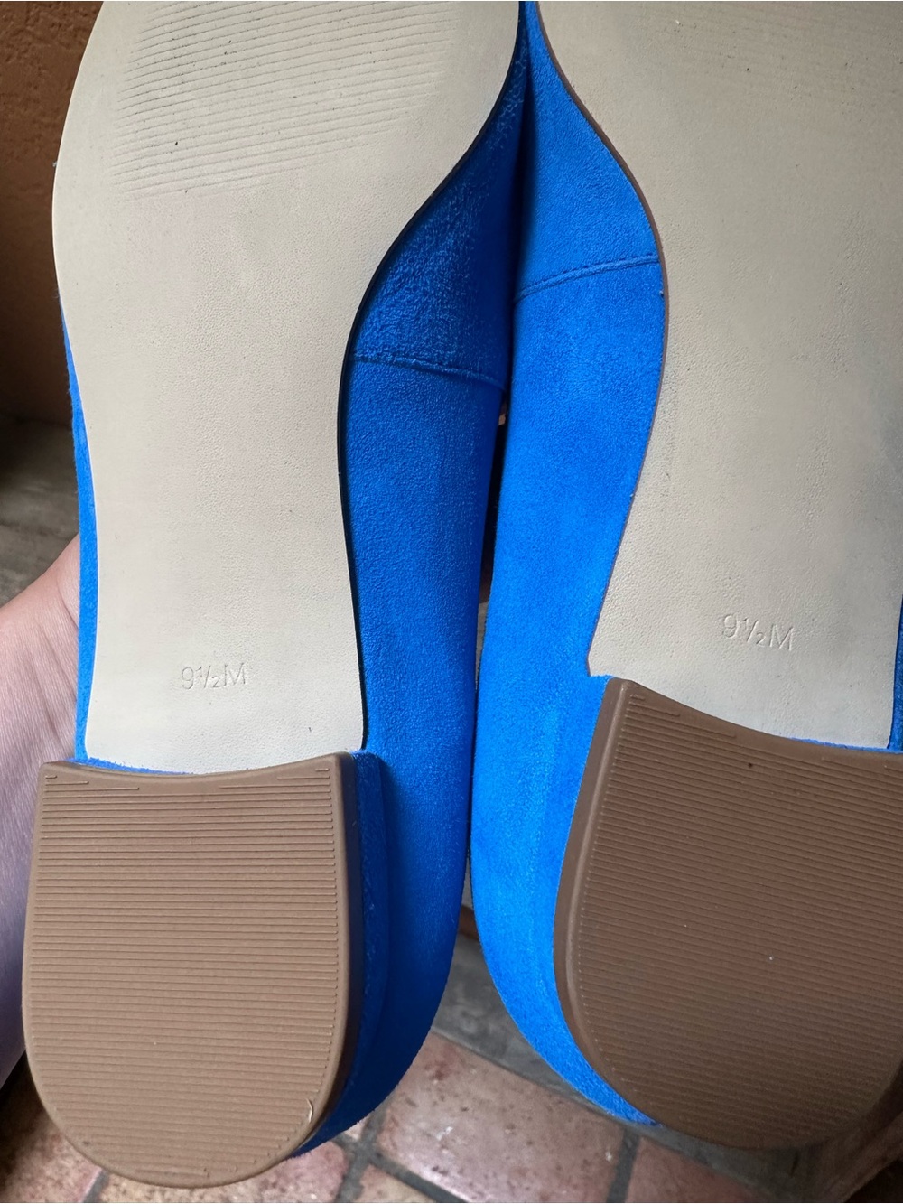 Talbots blue flats 9.5 NWOT - Picture 4 of 11